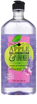 Bath & Body Works Apple Blossom & Lavender sprchový gél pre ženy 295 ml