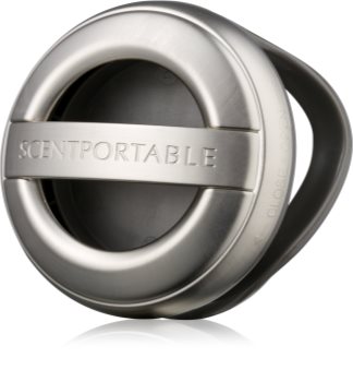 Bath & Body Works Brushed Pewter suporte para ambientador de carro 1 un. suspenso