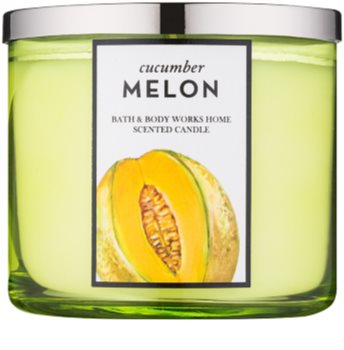 Bath & Body Works Cucumber Melon świeczka zapachowa 411 g