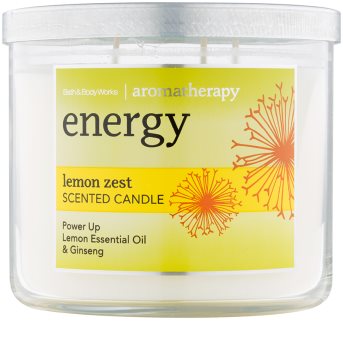 Bath & Body Works Energy Lemon Zest Scented Candle 411 g