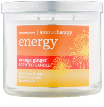 Bath & Body Works Energy Orange Ginger vonná sviečka 411 g