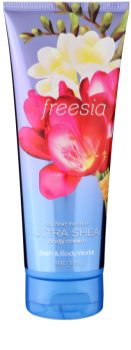 Bath & Body Works Freesia telový krém pre ženy 226 g