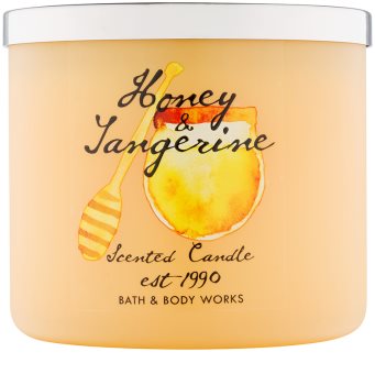 Bath & Body Works Honey & Tangerine lumanari parfumate 411 g