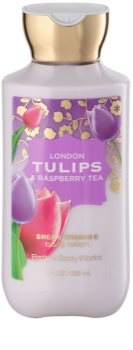 Bath & Body Works London Tulips & Raspberry Tea leche corporal para mujer 236 ml