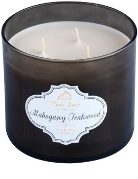 Bath & Body Works White Barn Mahogany Teakwood bougie parfumée 411 g