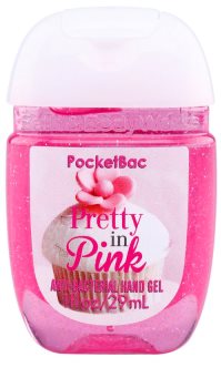 Bath & Body Works PocketBac Pretty in Pink gel para as mãos com glitter