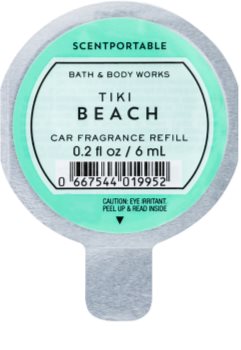Bath & Body Works Tiki Beach vôňa do auta 6 ml náhradná náplň