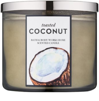 Bath & Body Works Toasted Coconut vonná svíčka 411 g
