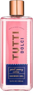 Bath & Body Works Tutti Dolci Pink Peony Créme żel pod prysznic dla kobiet 248 ml