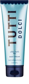Bath & Body Works Tutti Dolci White Mocha Kiss krem do ciała dla kobiet 226 g