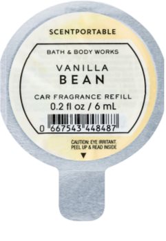 Bath & Body Works Vanilla Bean odświeżacz do samochodu 6 ml