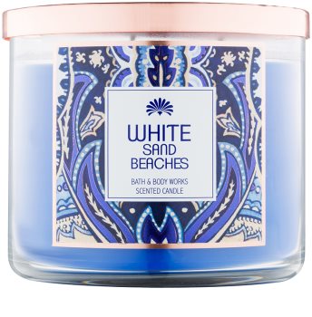 Bath & Body Works White Sand Beaches Duftkerze 411 g