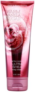 Bath & Body Works Warm Vanilla Sugar testkrém nőknek 226 g shea vajjal