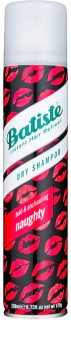 Batiste Naughty Droog Shampoo voor Absorbatie van Overtollig Vetaanmaak en voor Fris Haar