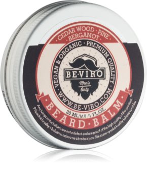 Be-Viro Men’s Only Cedar Wood, Pine, Bergamot Bart-Balsam