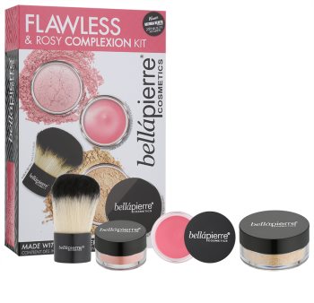 BelláPierre Flawless & Rosy Complexion Kit kosmetická sada II.
