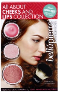 BelláPierre All About Cheeks and Lips Collection Pink Collection kosmetická sada I.