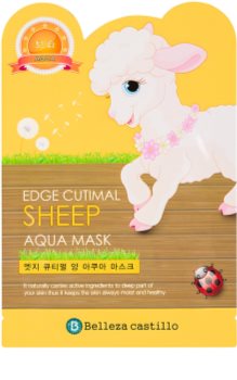 Belleza Castillo Edge Cutimal Sheep feuchtigkeitsspendende Gesichtsmaske