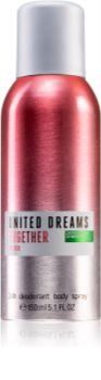 benetton united dreams - together for her spray do ciała 150 ml   