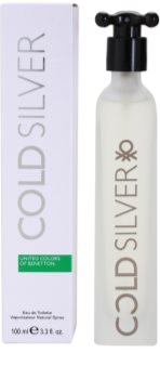 Benetton Cold Silver toaletní voda pro muže 100 ml