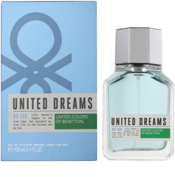 Benetton United Dreams Men Go Far Eau de Toilette für Herren 100 ml
