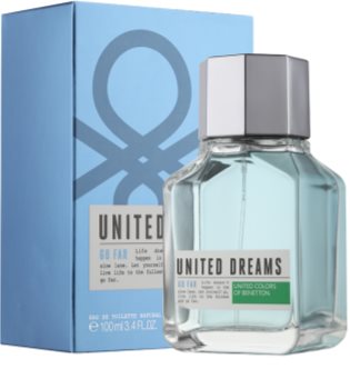 Benetton United Dreams Men Go Far Eau de Toilette für Herren 100 ml