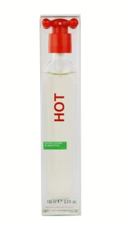 Benetton Hot Eau de Toilette for Women 100 ml