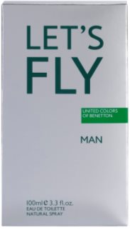 Benetton Let's Fly eau de toilette para hombre 100 ml