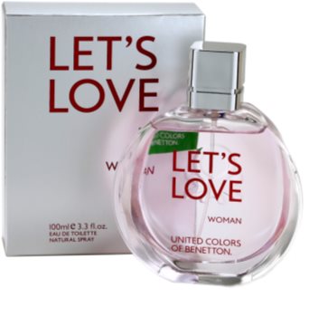 Benetton Let's Love eau de toilette para mujer 100 ml