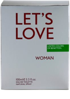 Benetton Let's Love eau de toilette para mujer 100 ml