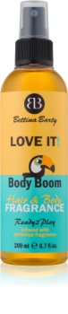Bettina Barty Love It! test spray egzotikus gyümölcs illattal