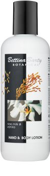Bettina Barty Botanical Rise Milk & Vanilla losjon za roke in telo