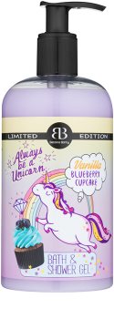 Bettina Barty Vanilla Blueberry Cupcake gel de duche e banho