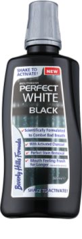 Beverly Hills Formula Perfect White Black відбілююча рідина для полоскання ротової порожнини з активованим вугіллям для свіжого подиху