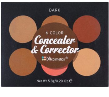 BH Cosmetics 6 Color paleta korektorów