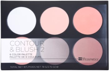 BH Cosmetics Contour & Blush paleta do konturowania twarzy