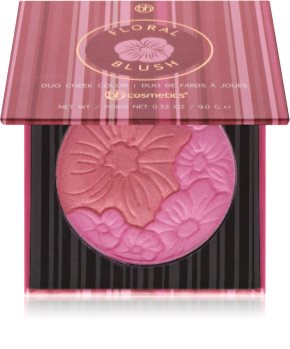 BH Cosmetics Floral róż do policzków duo z lusterkiem