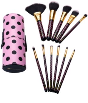 BH Cosmetics Pink-A-Dot Pinselset