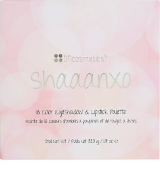 BH Cosmetics Shaaanxo paleta cieni do powiek i szminka