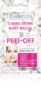Bielenda Carbo Detox White Carbon maschera peel-off detergente