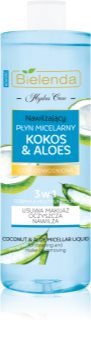 Bielenda Hydra Care Coconut & Aloe micelarna voda za skidanje šminke za dehidrirano suho lice