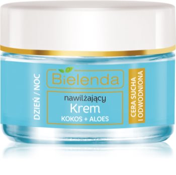 Bielenda Hydra Care Coconut & Aloe intensief hydraterende crème voor Gedehydrateerde Droge Huid