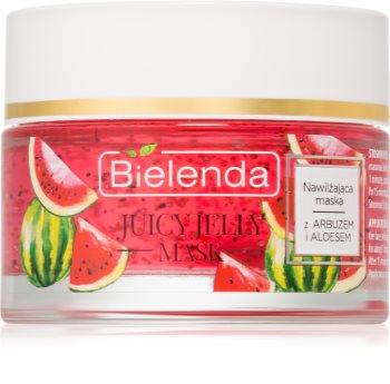 Bielenda Juicy Jelly Melon & Aloe Vera hidratantna maska za suho lice