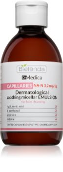 Bielenda Dr. Medica Capillaries kalmerend micellair water voor de huid met de neiging tot rood worden