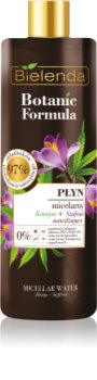 Bielenda Botanic Formula Hemp + Saffron eau micellaire nettoyante et rafraîchissante