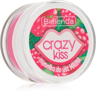 Bielenda Crazy Kiss Raspberry negovalno maslo za ustnice