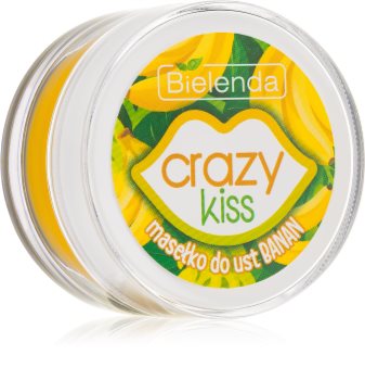 Bielenda Crazy Kiss Banana negovalno maslo za ustnice