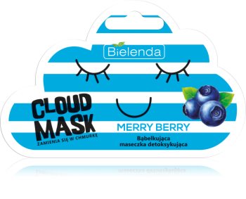 Bielenda Cloud Mask Merry Berry razstrupljevalna maska za obraz