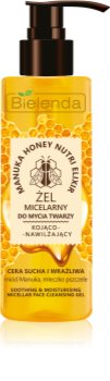 Bielenda Manuka Honey gel micellare detergente per lenire la pelle