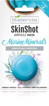 Bielenda Skin Shot Marine Minerals feuchtigkeitsspendende Gesichtsmaske